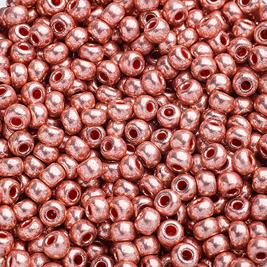 Czech Seed Beads - 6/0 - Metallic Copper [Terracolor] (20g)