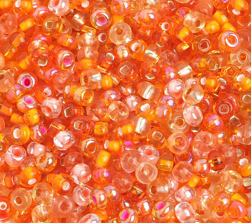 Czech Seed Beads - 6/0 - Mandarine Rose (20g)