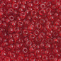 Czech Seed Beads - 6/0 - Transparent Light Red  (20g)