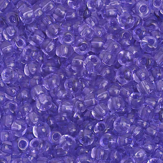 Czech Seed Beads - 6/0 - Transparent Tanzanite (20g)