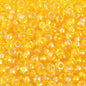 Czech Seed Beads - 6/0 - Transparent Iris Yellow (20g)