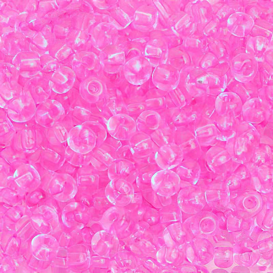 Czech Seed Beads - 6/0 - Crystal Fuchsia [Solgel] (20g)