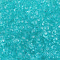 Czech Seed Beads - 6/0 - Transparent Teal [Solgel] (20g)