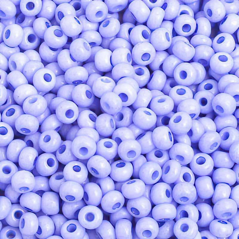 Czech Seed Beads - 6/0 - Chalk Light Violet [Solgel] (20g)
