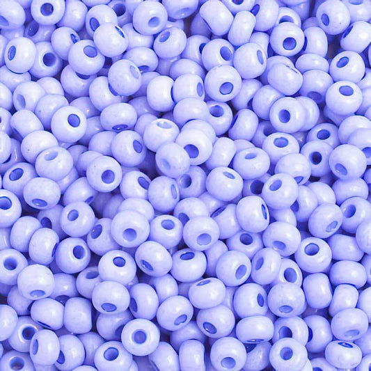 Czech Seed Beads - 6/0 - Chalk Light Violet [Solgel] (20g)