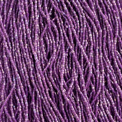 Czech Cut Seedbeads - 10/0 - Opaque Iris Mauve (hank)