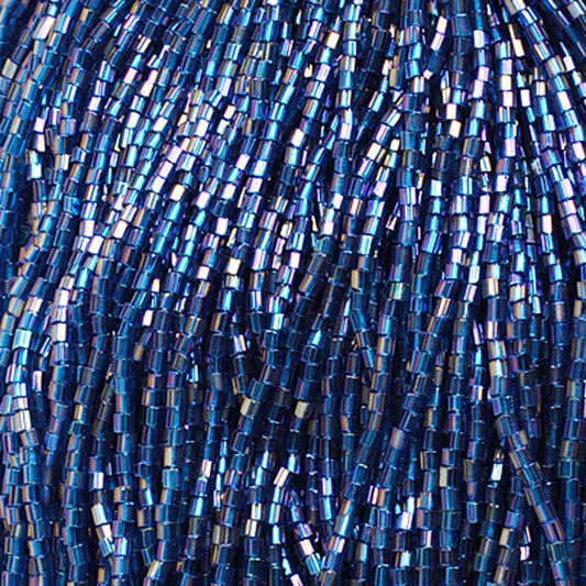 Czech Cut Seedbeads - 10/0 - Iris Darkish Aqua (hank)