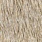 Czech Cut Seedbeads - 10/0 - Metallic Silver [Terracolor] (hank)