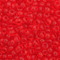 Czech Seed Beads - 11/0 - Transparent Light Red (23g)
