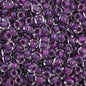 Czech Seed Beads - 11/0 - Color Lined Mauve (23g)