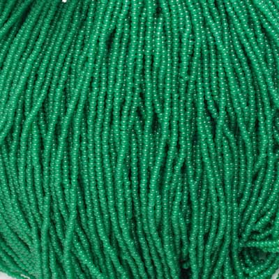 Czech Seed Beads - 11/0 - Oily Green (hank)