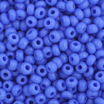 Czech Seed Beads - 11/0 - Opaque Blue (23g)