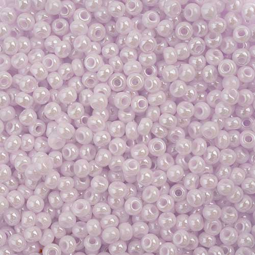 Czech Seed Beads - 11/0 - Opaque Natural Pink Luster (23g)