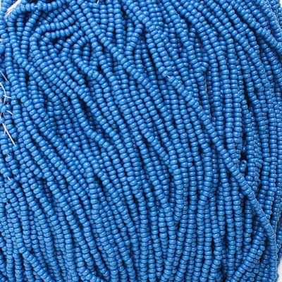 Czech Seed Beads - 11/0 - Opaque Dark Blue (hank)