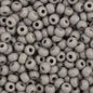 Czech Seed Beads - 11/0 - Opaque Grey (23g)