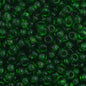 Czech Seed Beads - 11/0 - Transparent Medium Green (23g)
