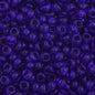 Czech Seed Beads - 11/0 - Transparent Royal Blue (23g)