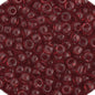 Czech Seed Beads - 11/0 - Transparent Red (23g)