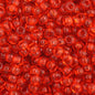 Czech Seed Beads - 11/0 - Transparent Orange (23g)