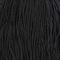 Czech Seed Beads - 11/0 - Matte Black (hank)