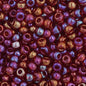 Czech Seed Beads - 11/0 - Transparent Red AB (23g)