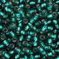Czech Seed Beads - 11/0 - Silver Lined Light Green (23g)