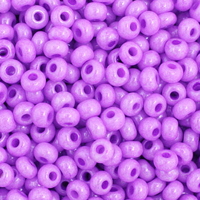 Czech Seed Beads - 11/0 - Opaque Fuchsia Dyed (23g)