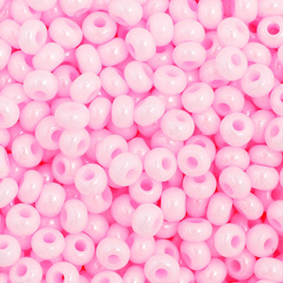 Czech Seed Beads - 11/0 - Opaque Pink (23g)