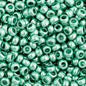 Czech Seed Beads - 11/0 - Metallic Green (23g)