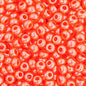 Czech Seed Beads - 11/0 - Opaque Dark Orange Luster (23g)