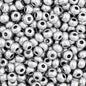 Czech Seed Beads - 11/0 - Metallic Silver (23g)