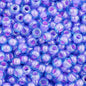 Czech Seed Beads - 11/0 - Color Lined Aqua Amethyst (23g)