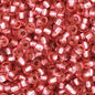 Czech Seed Beads - 11/0 - Silver Lined Pink (23g)