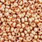 Czech Seed Beads - 11/0 - Metallic Dark Gold Solgel (23g)