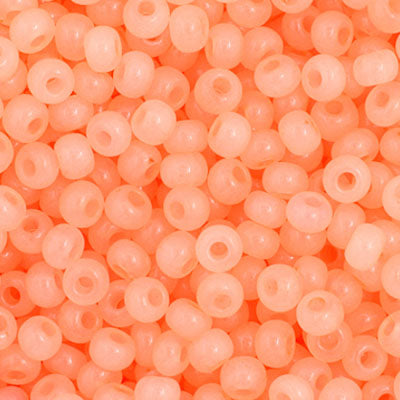 Czech Seed Beads - 11/0 - Pearl Peach Solgel (23g)