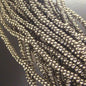 Czech Seed Beads - 11/0 - Metallic Steel [Terra] (hank)