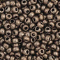 Czech Seed Beads - 11/0 - Metallic Steel Terra (23g)