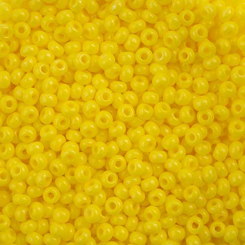 Czech Seed Beads - 11/0 - Terra Intensive Yellow (23g)