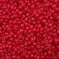 Czech Seed Beads - 11/0 - Terra Intensive Red (23g)