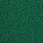Czech Cut Seedbeads - 13/0 - Opaque Medium Dark Green (10g)