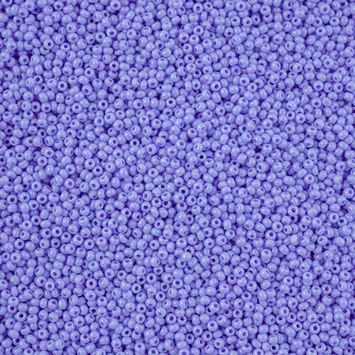 Czech Cut Seedbeads - 13/0 - Opaque Pale Blue (10g)