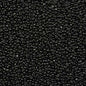 Czech Cut Seedbeads - 11/0 - Opaque Black (10g)