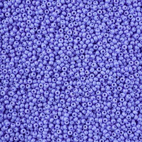 Czech Cut Seedbeads - 11/0 - Opaque Pale Blue (10g)