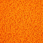 Czech Cut Seedbeads - 11/0 - Opaque Light Orange (10g)