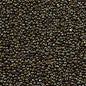 Czech Cut Seedbeads - 11/0 - Metallic Brown AB (10g)