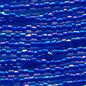 Czech Cut Seedbeads - 10/0 - Transparent Iris Navy (hank)