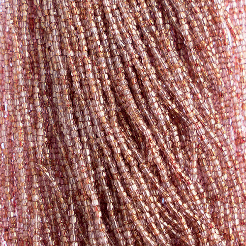 Czech Cut Seedbeads - 10/0 - Transparent Red Lustred (hank)