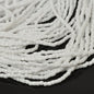 Czech Cut Seedbeads - 9/0 - White (hank)