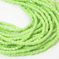 Czech Cut Seedbeads - 9/0 - Opaque Pale Green (hank)