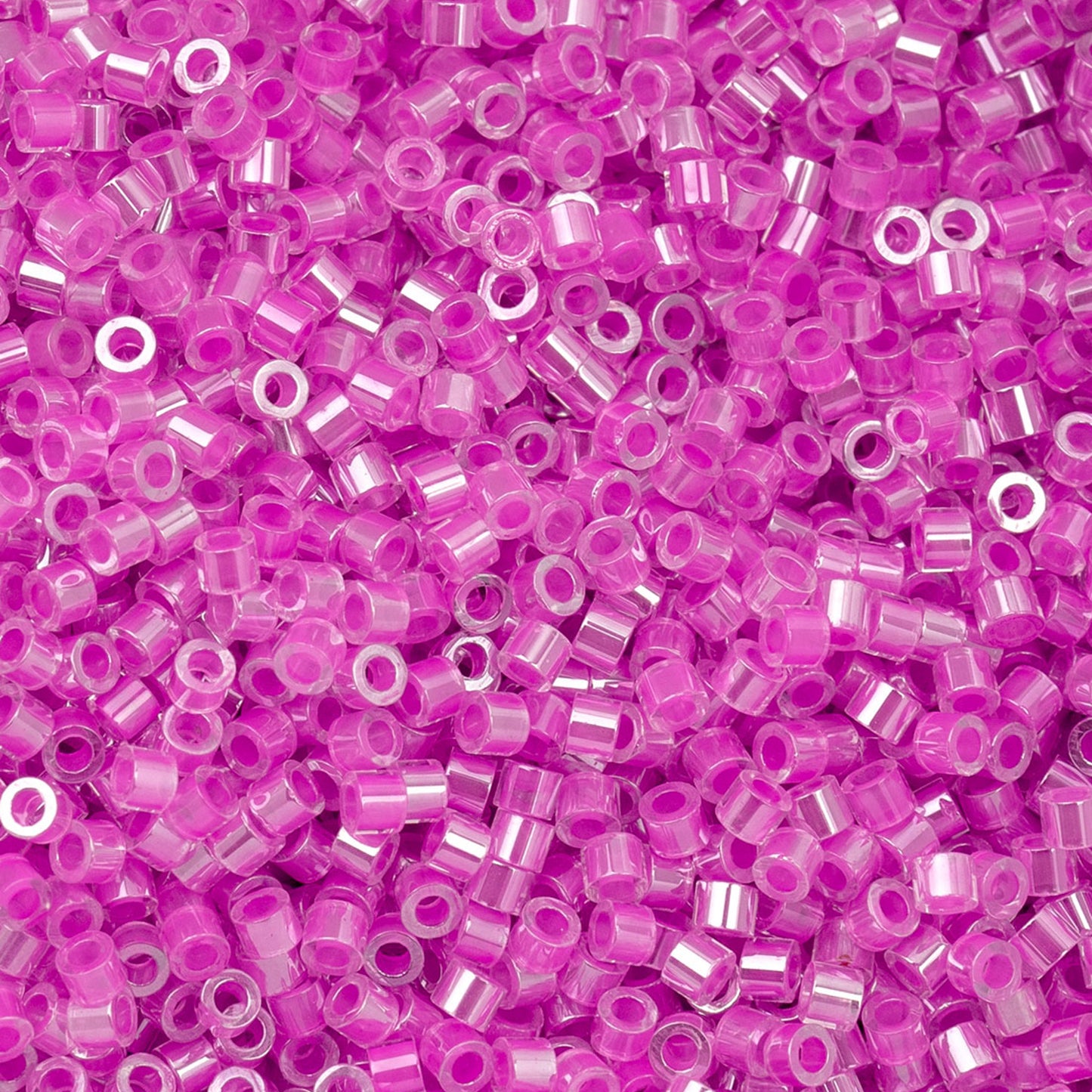 Cylin Bead - 11/0 - Orchid Glow AB Lined (25g)